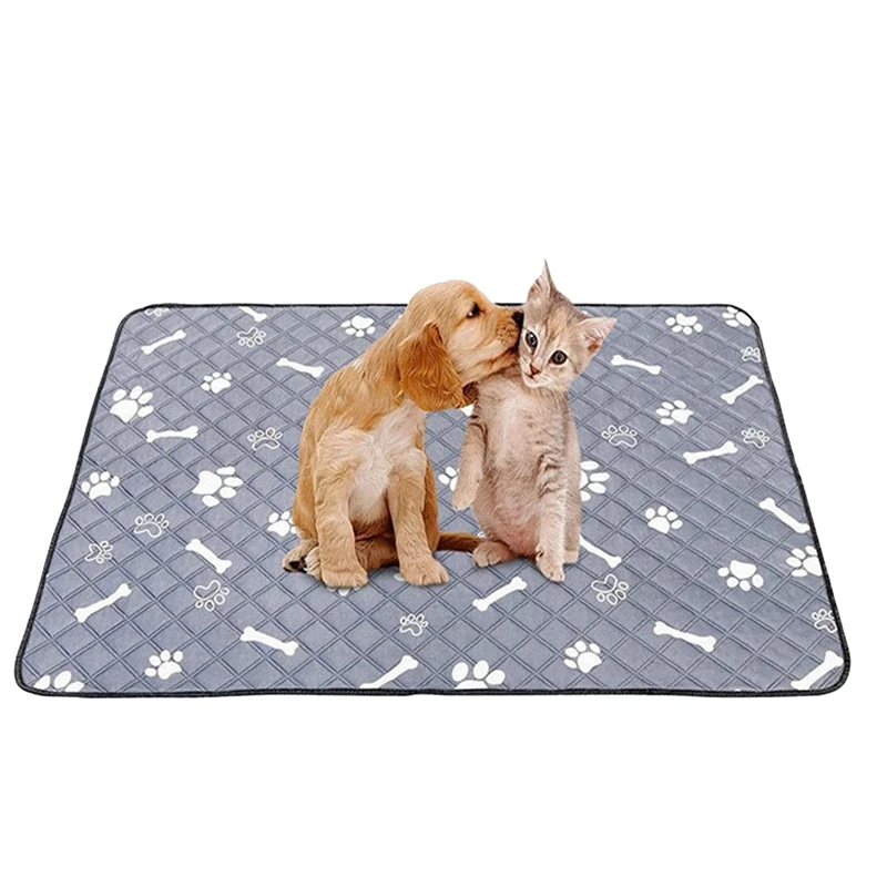 

2PCS Urine Absorbent Environment Protect Diaper Mat Waterproof Reusable Training Pad Dog Cat