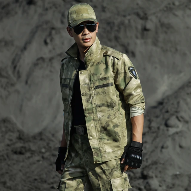 Pantalones militares de camuflaje para hombre, ropa de caza, MultiCam, para  Camping - AliExpress