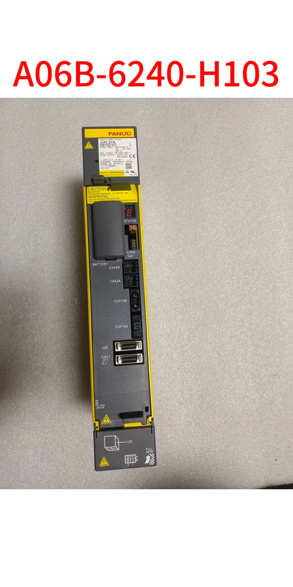 

Second-hand A06B-6240-H103 test ok