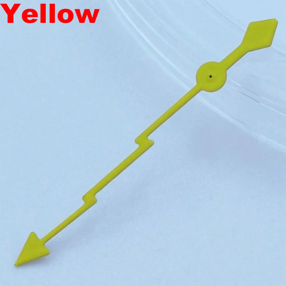 Multi-Color Luminous 13mm Watch Second Hand in Red, Yellow, Purple, and Blue