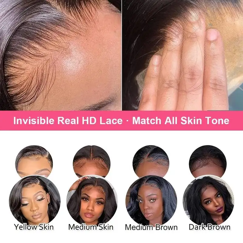 220 Density HD 4x4 Lace Curly Bob Wigs 10 inch Lace deep Wave human hair wigs Lace Front wigs Human Hair for women