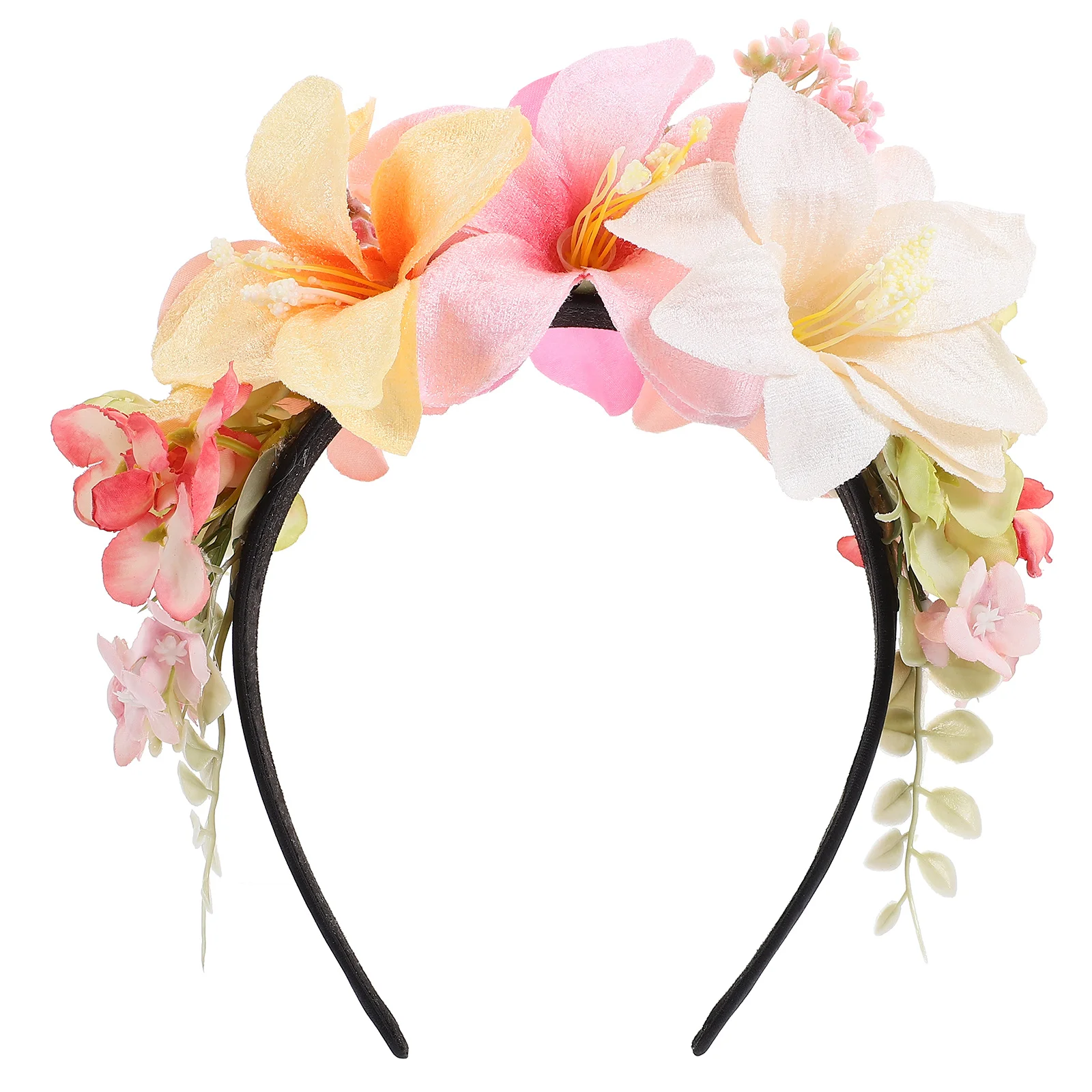 

Flower Headband Frienshipship Gifts Women Valentine Womens Fabric Headbands for Girls Party Headdress