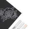 Permanent Art Paint Marker Set 0.7mm White Gold Silver Gel Pen Metalic Marker Pens for Kids Black Paper Writing Painting 3