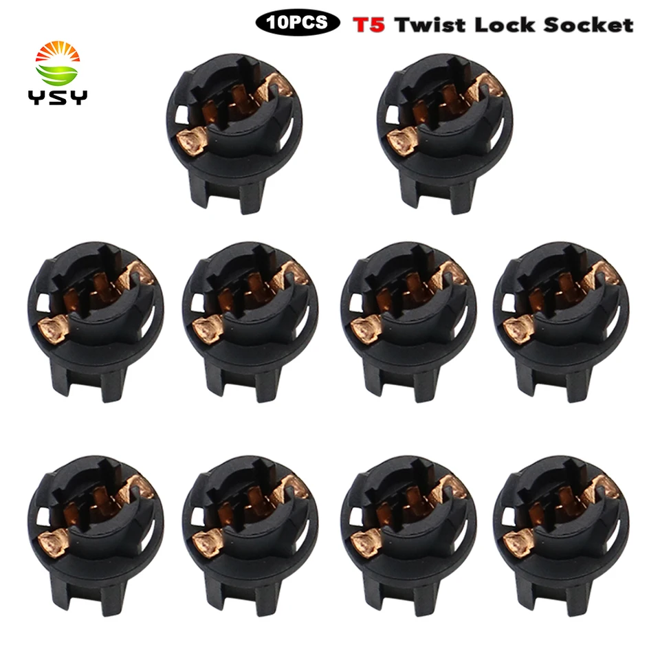 Find 10 T5 Twist Socket Instrument Panel Cluster Plug Dash Light Bulb 58 70 73 74 In Milpitas