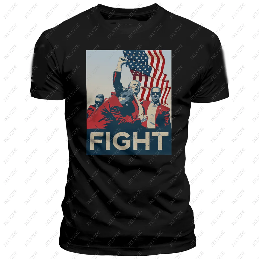 Officer Rambo Tatum Trump Ll Be Back Trump Tee Shirt Presidential Election T Shirt Donald Men Tee Cotton Top Clothes