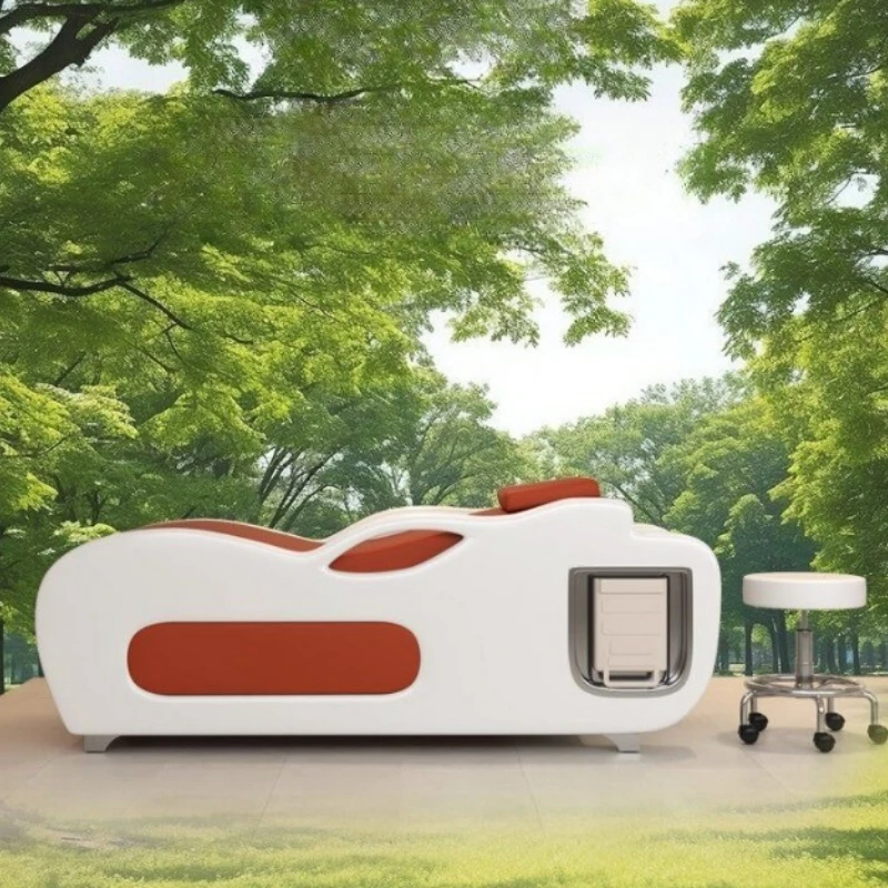 Luxury Facial Bed Solid Wood Massage Nail Eyelash Spa Multi Function Beauty Therapy Table for Salon