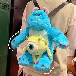MINISO Backpack Sullivan Cartoon Plush Doll Backpack Cute One-eyed Monster Bag Big-eyed Boy Bag Mini Backpack Backpack Women