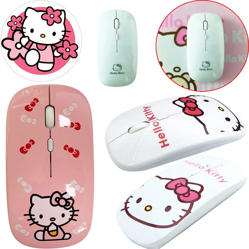 サンリオハローキティガールワイヤレス Bluetooth マウスアニメ