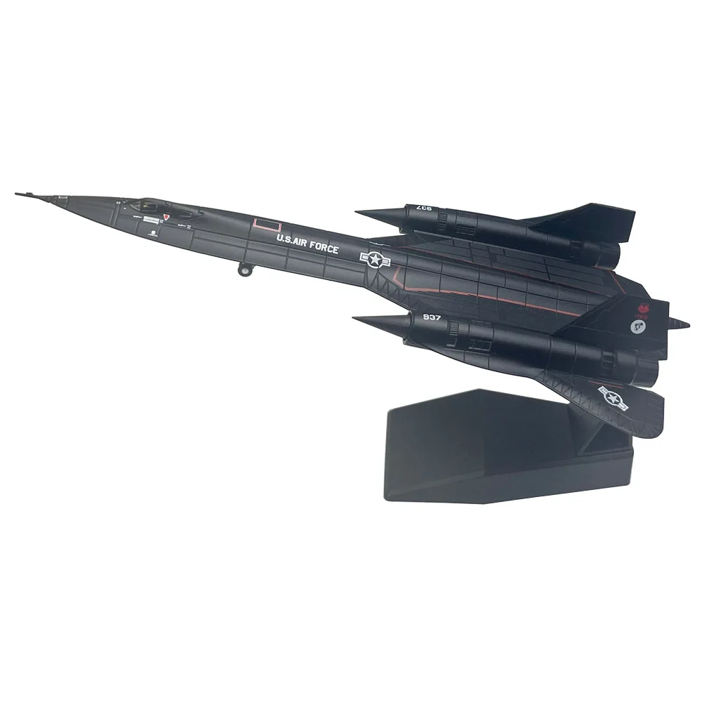 Scala 1/144 Us Lockheed Sr71 Sr-71 Blackbird 17972 Aereo Diecast Metal Airplane Aircraft Ornament Model Boy Birthday Toy Gift