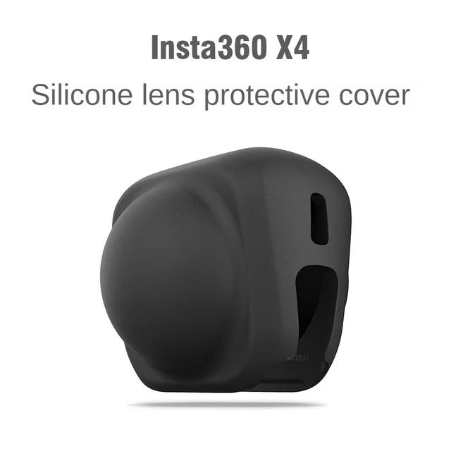 Capuchon d'objectif pour Insta360 X5 X4, couvercle de protection, accessoires pour appareil photo Insta 360 X4, Anti-poussière, anti-rayures, étui de protection d'objectif en Silicone 6