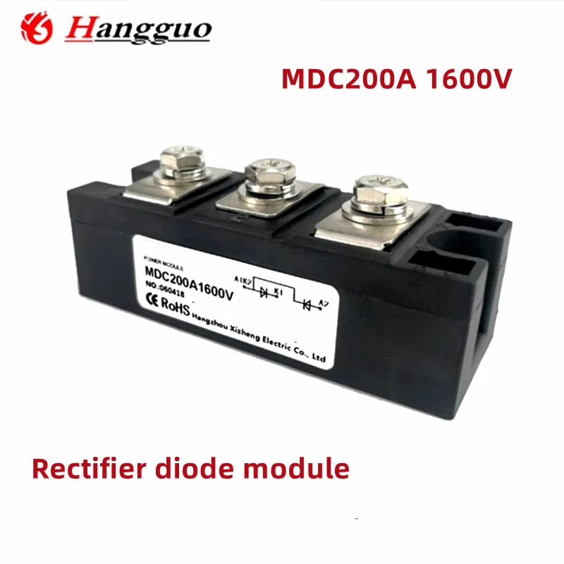 MDC200A 1600V Gleichrichterdiodenmodul MDC200A 200A 1600V Hochleistungs-Gleichrichterröhre – Detail 1