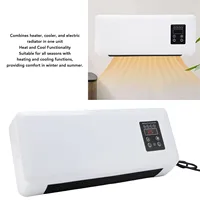Climatiseur mural à faible bruit, chauffage mural suspendu, refroidisseur, gain de place, efficace, multifonctionnel, pour la maison et la chambre à coucher 2