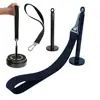 22cm Weight Loading Pin with Carabiner Heavy Duty Arm Wrestling Training Strap Belt Non-Slip Carbon Steel