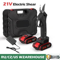 21V Cordless Electric Pruning Shears Pruning Garden Scissors Bonsai Tree Pruning Branches Battery Cutter Landscaping Garden Tool 1