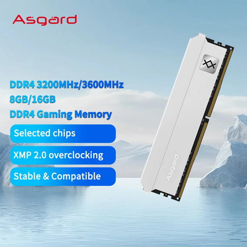 Asgard 3200mhz Ram Oc Asgard Memoria Ram Ddr4 8gb 16gb 3200mhz