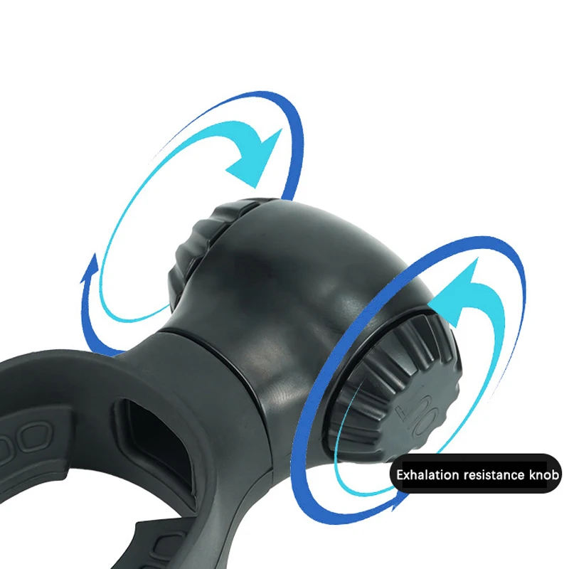 Description Picture 6 of itemUpgraded Breathing Trainer Lung Respirator Fitness Equipment Respiratory Silicone High Altitude Training Outdoor Exercise Tool