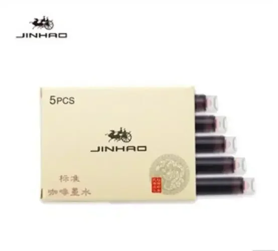 Vibrant Ink Cartridge Refill Pack for Fountain Pens - Office and School Stationery Essentials