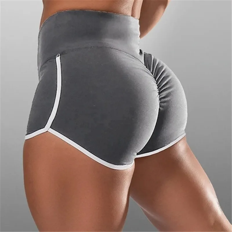 Women Summer Shorts for Sports Fitness Gym Skinny Slim Shorts Causal Yoga Shorts Low Waist Stretchy Short Pants Gym Clothing 3