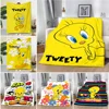 Cartoon Cute Tweeties Birds  Printed Blanket Picnic Blankets Warm Blanket Soft and Comfortable Blanket Home Travel Birthday 1