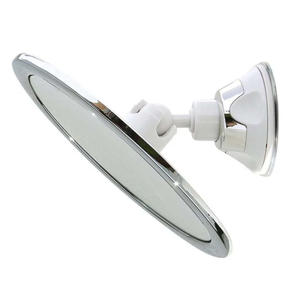 Makeup Mirror With Holder Suction Cup 360 Rotation Shower Shave Round Mirrors Bathroom Mirrors Washroom