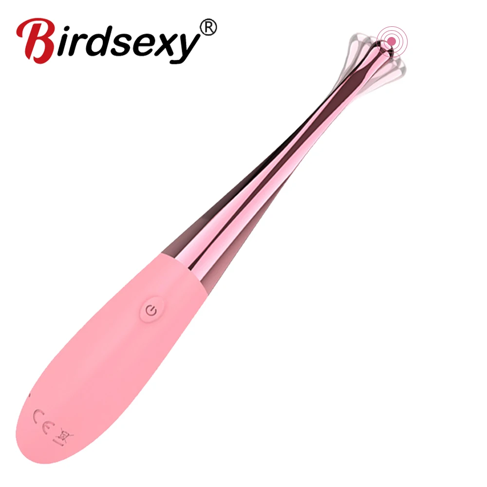 Kraftfull 3-i-1 g-punktsvibrator klitoris massage och bröstvårtor_voghion.com
