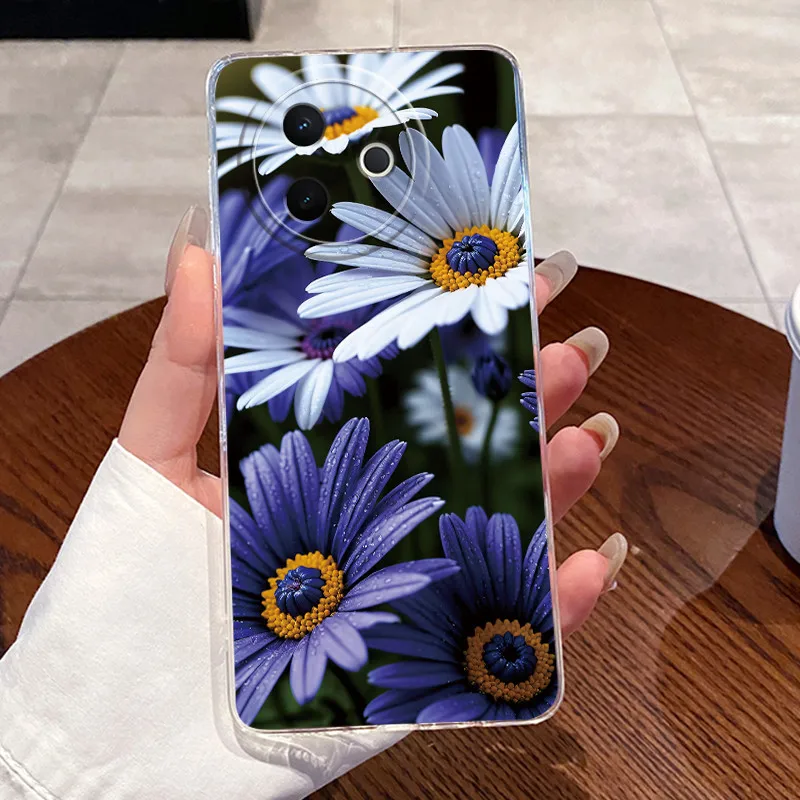 Vivo Y39 5G 케이스 V2436 용 케이스 미적 고급 귀여운 멋진 소년 소녀 패턴 전화 커버 투명 소프트 TPU 실리콘 범퍼