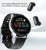 Original New Smart Watch TWS Bluetooth Headset 2 in 1 Men Sports Fitness Tracker IP67 Waterproof Women Heart Rate Health Monitor 3