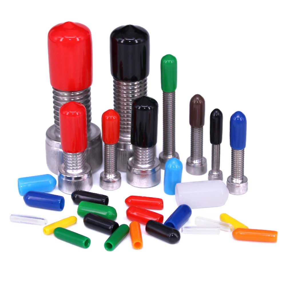 Waterproof Silicone Protective End Caps - Rubber Sleeve Tips and Decorative Seals Set