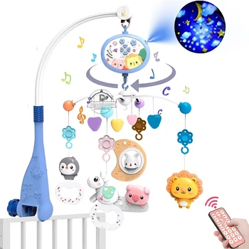 Baby Crib Mobile with Lights & Music Projection 1