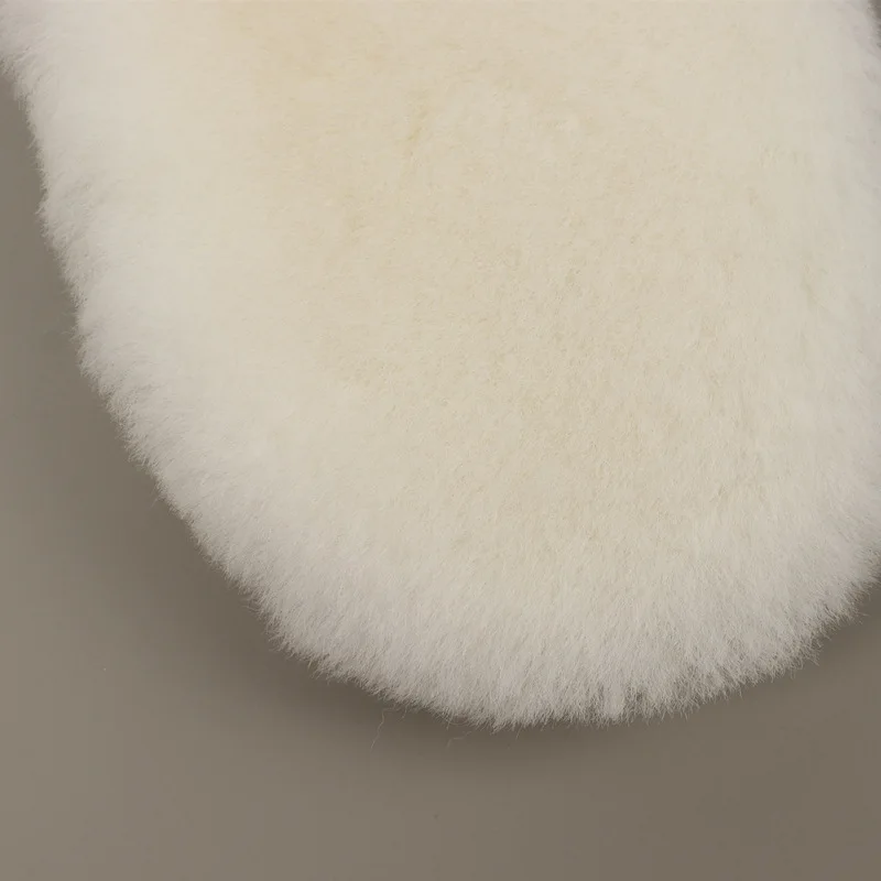 Australia Sheepskin Insoles Natural Real Fur Wool Cashmere Snow Boots Shoe Pad Men Women Children Wool Insoles Warm Winter Shoes