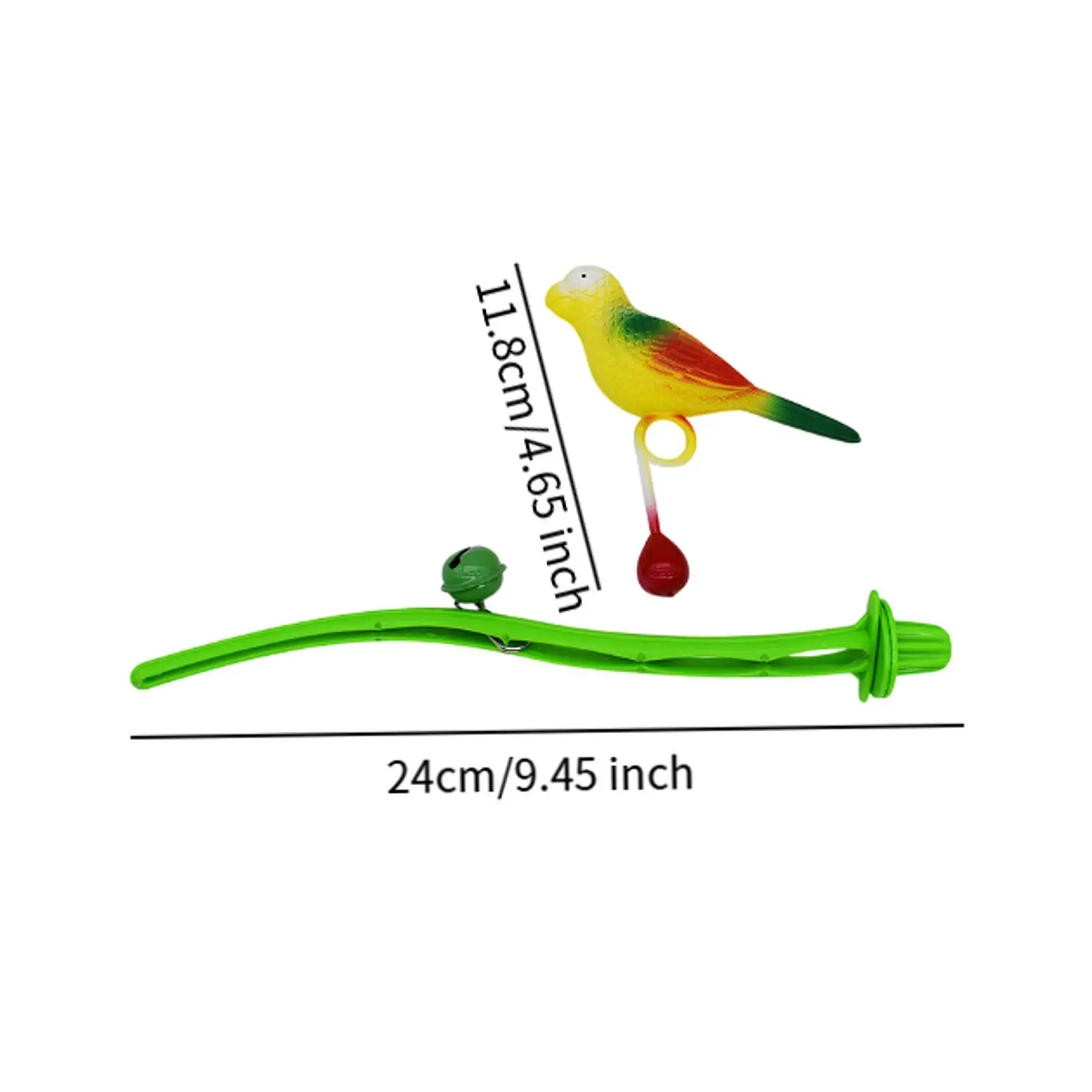 Bird Toy with Interactive Bird Cage Accessories Bird Perch Parrot Cage Toy for Parakeet Cockatiel Bird Cockatoos Budgerigar