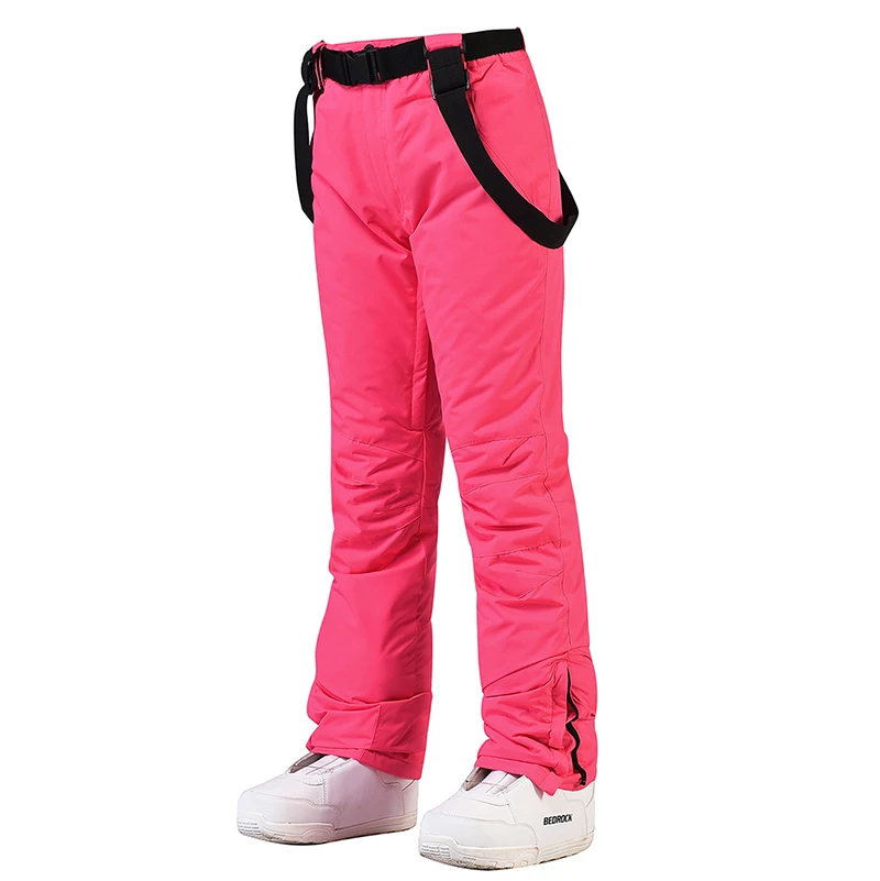 Men's and Women's Waterproof Snow Pants Windproof Ski Suit Outdoor Sports Belt Snowboarding Trousers Warm Unisex Winter-30