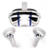 Sticker Vinyl Skin for Oculus Quest 2 VR Headset Controller  PVC Decals Halloween Pattern Wrap Cover for Meta Quest2 Accessories - Image 6