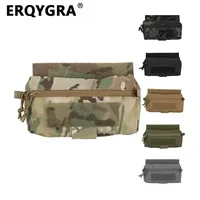 ERQYGRA Tactical Hunting Bag Chest Drop Pouch Vest Magazine Molle System Airsoft Paintball Accessories CS Shooting Equipment 1