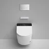 WC Wall Mounting Toilet Hanging Bowl Ceramic White Rimless Wall Hung Smart Toilet With Water Tank Smart Toilet 2