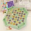 Children's flip chess parent-child interactive battle tabletop game, focus training, memory chess puzzle toy 1