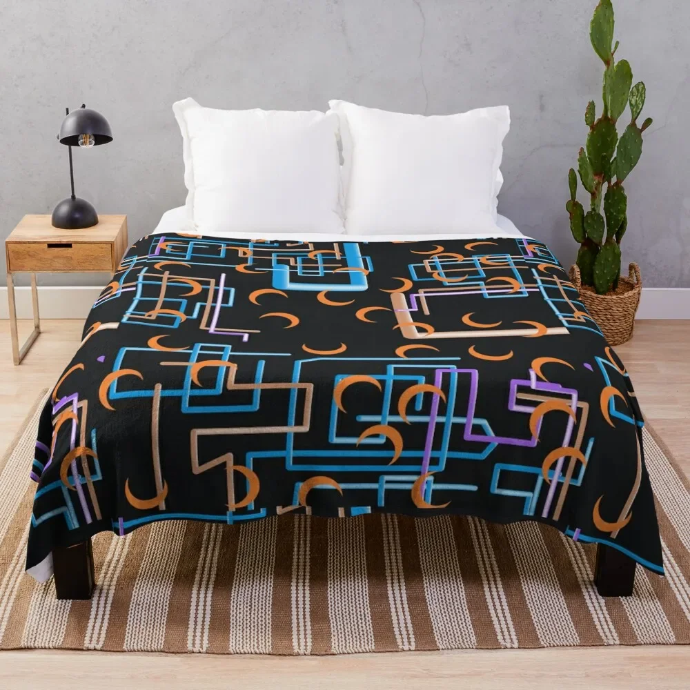 

Dan Flashes - A colorful shirt wore by Dan Flashes Throw Blanket for babies Flannels Blankets