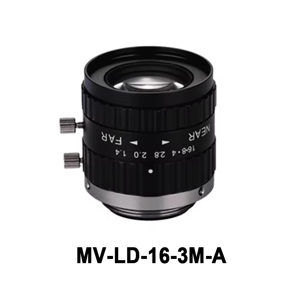 3MP 35mm 산업용 비전 렌즈, 자동 광학 검사, 바코드 판독 및 고정밀 측정용