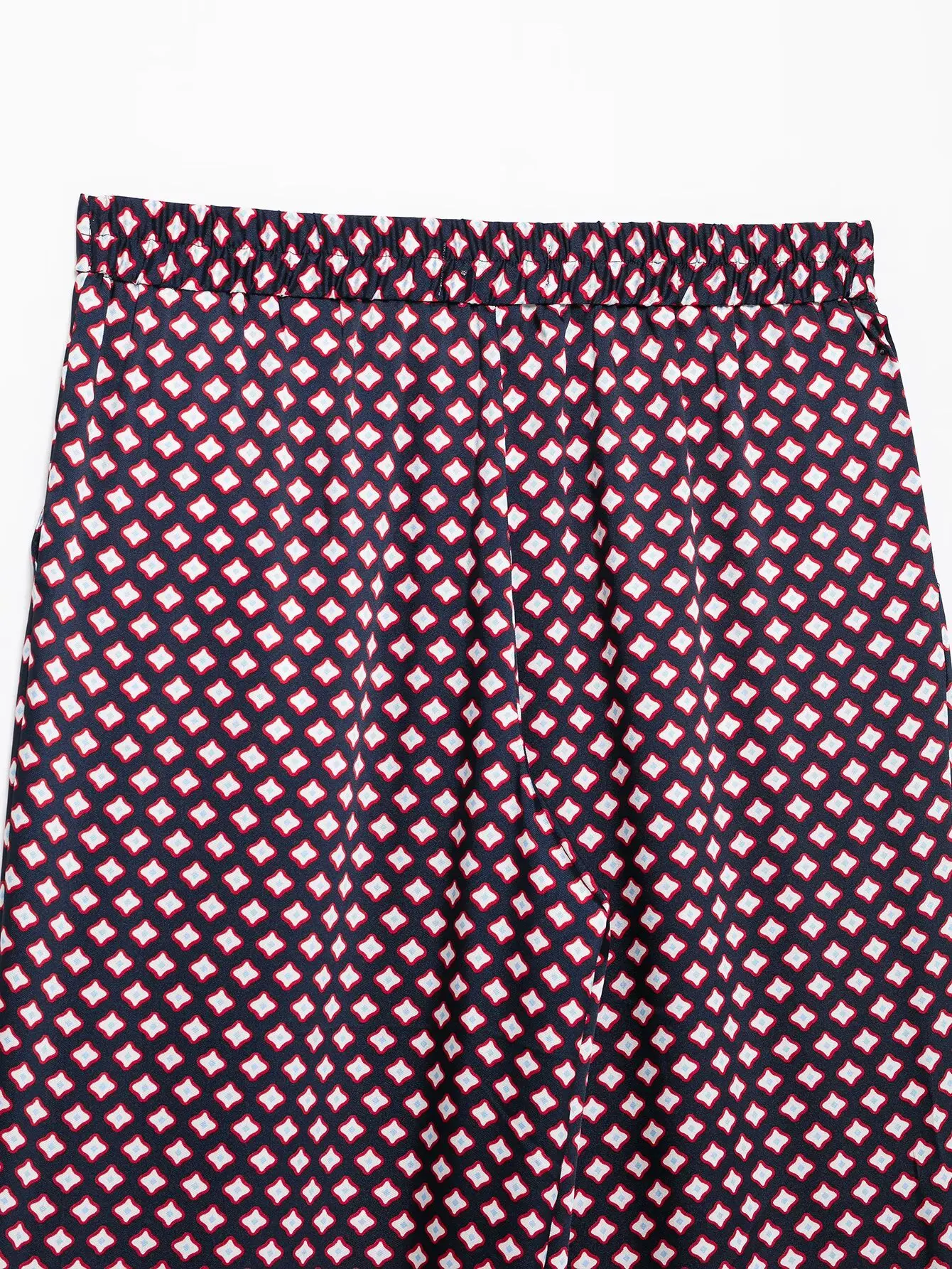 KONDALA Vintage Casual Chic Frauen Satin Anzug Druck Einreiher Langarm Hemd Lose Lange Hosen Mode 2025, Herbst Set – Detail 24