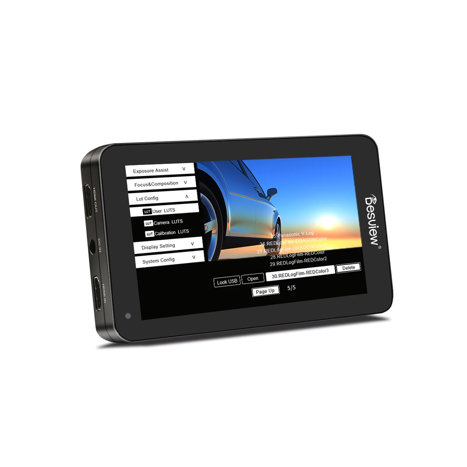 

Сенсорный экран Desview U6 Full HD с высокой яркостью поддерживает 4K HDMI сигнал до 60 Гц с прочным металлическим корпусом