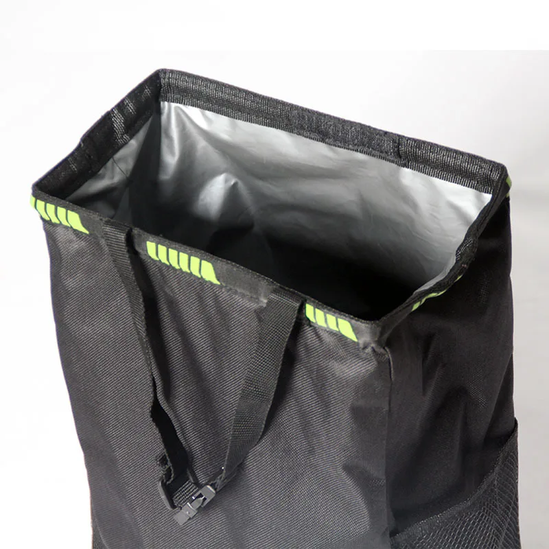 Car Trash Bag Car Storage Bag Hanging Car Seat Back Waterproof Multifunctional Storage Garbage Accessories