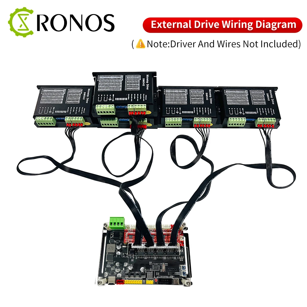 Offline Controller 32-bit 4 Axis Control Board, GRBL Control