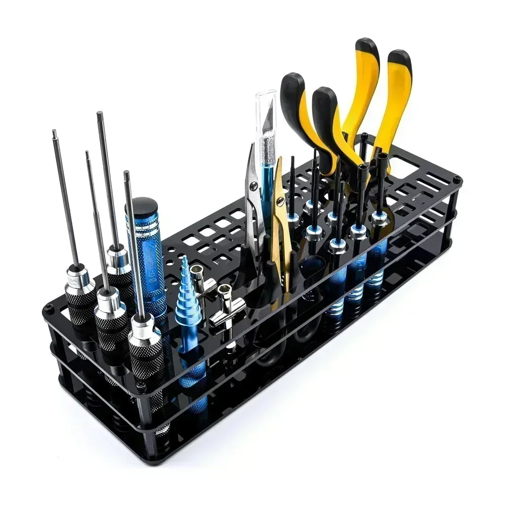 Tool Storage Rack Screwdriver Organizers Holder Hex Cross Screw Driver RC Tools Kit Hardware Toolbox for Workshop Accessories 1
