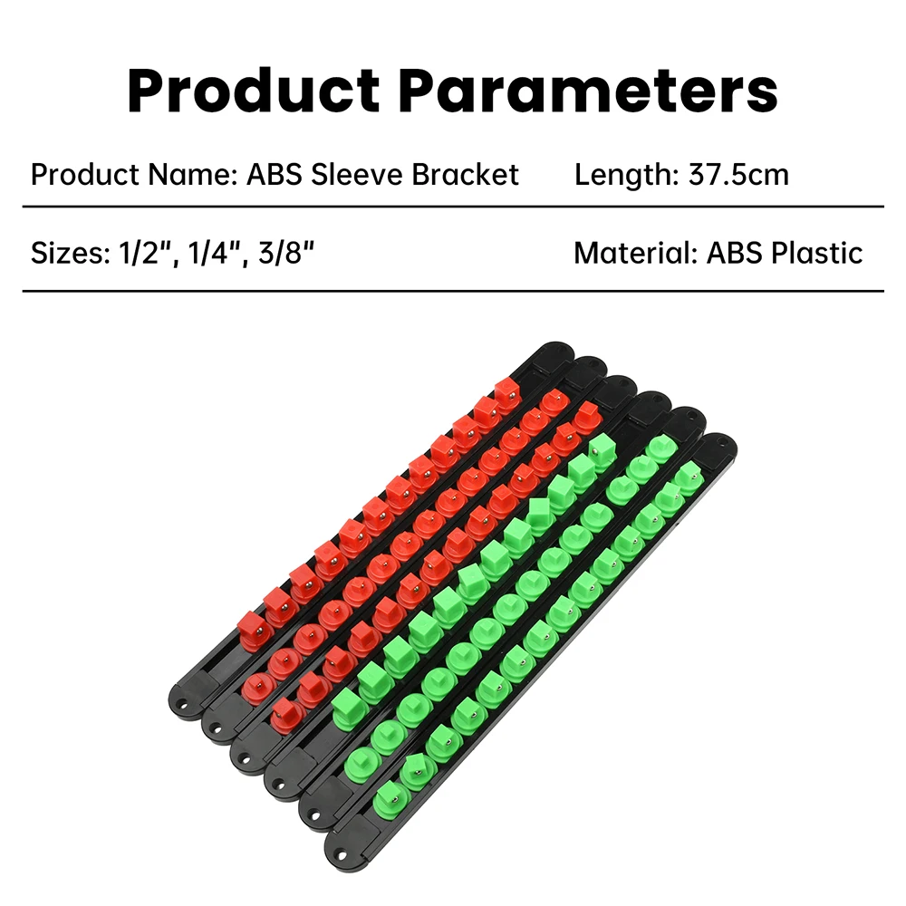 Universal Socket Clip Rail Holder & Organizer Tool Accessory
