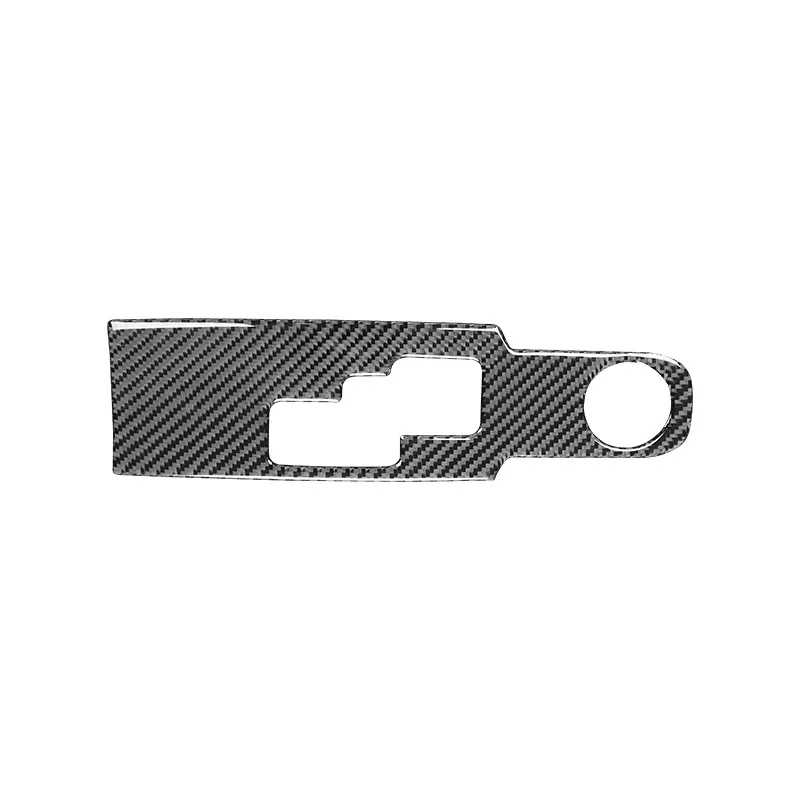 

Наклейка на панель консоли трансмиссии из углеродного волокна для Nissan GTR R35 2009-2015, рамка переключения передач, Обложка, отделка