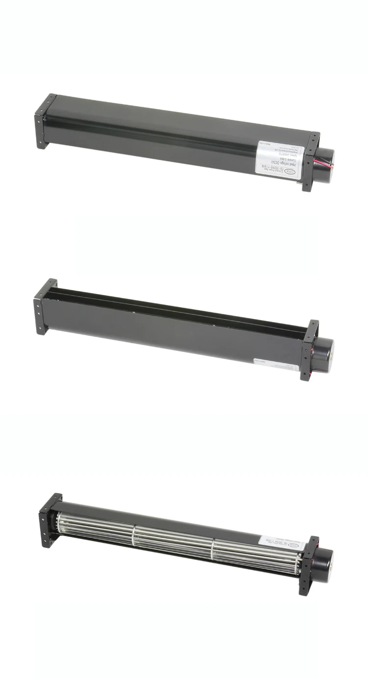 cilindro de fluxo transversal silencioso ventilador de ar grande volume de ar