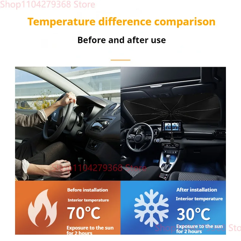 For wey Macchiatto front windshield panel, sun visor, summer accessories, heat insulation, sun shading, or protection