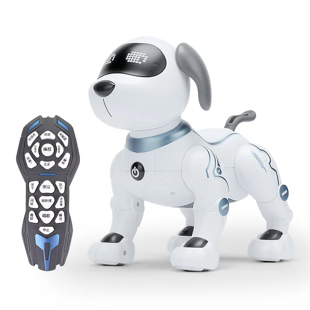 Programming Stunt Smart Robot Dog 2.4G Touch Sensor Early Education Toys Voice Dancing Music Handstand Bionic toys for kids 1