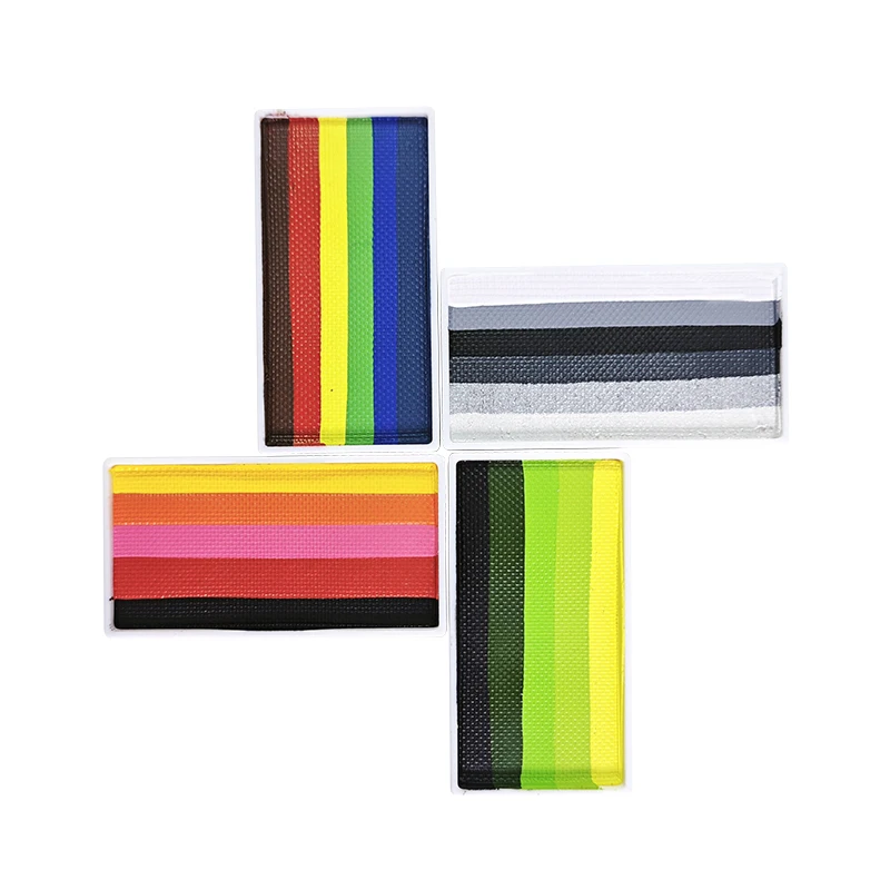 Hot Rainbow Split Cakes 20g Body Art Face Painting Water-based Holiday Adults Kids Cosplay Fancy Dress Costumes Stage Hot Sell