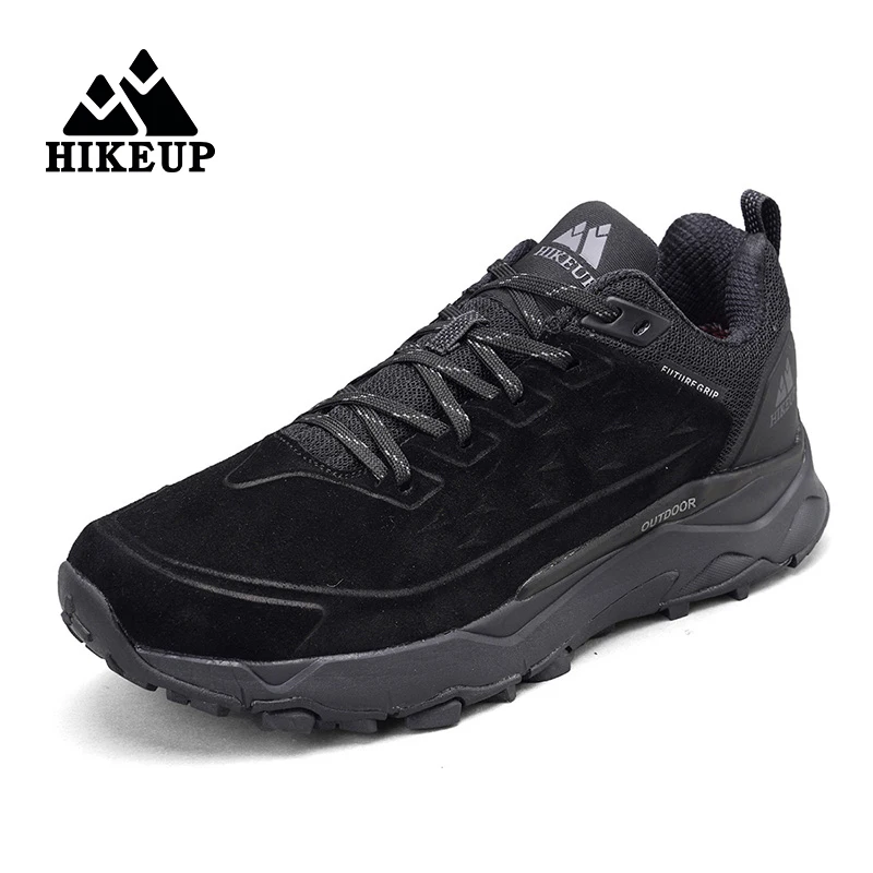 HIKEUP Men’s Suede Hiking Shoes 2
